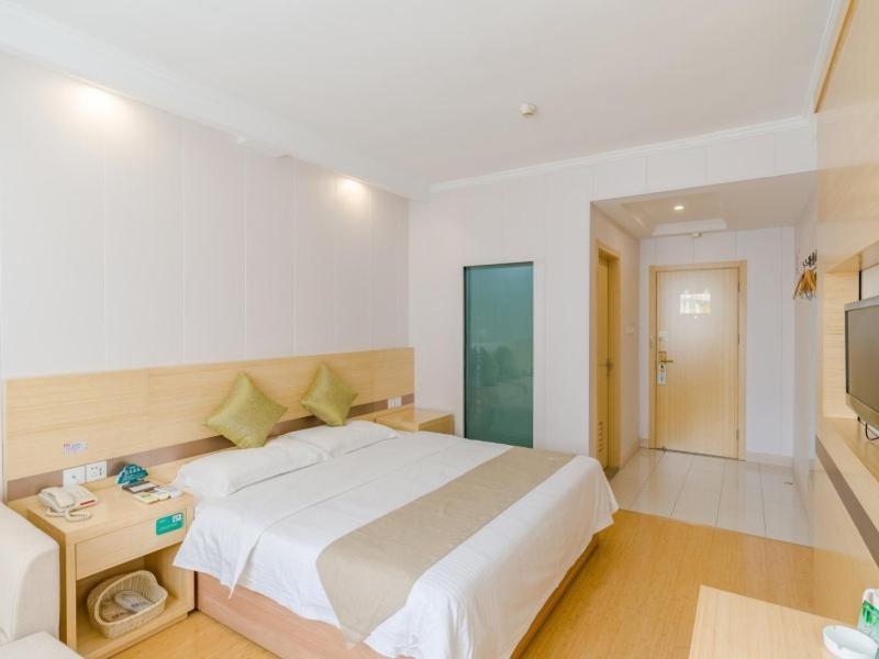 Greentree Inn Anhui Hefei High-Speed Railway South Station Baohe Avenue Government Business Hotel Esterno foto