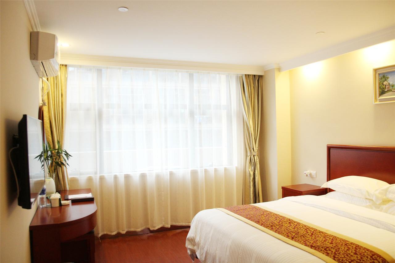 Greentree Inn Anhui Hefei High-Speed Railway South Station Baohe Avenue Government Business Hotel Esterno foto