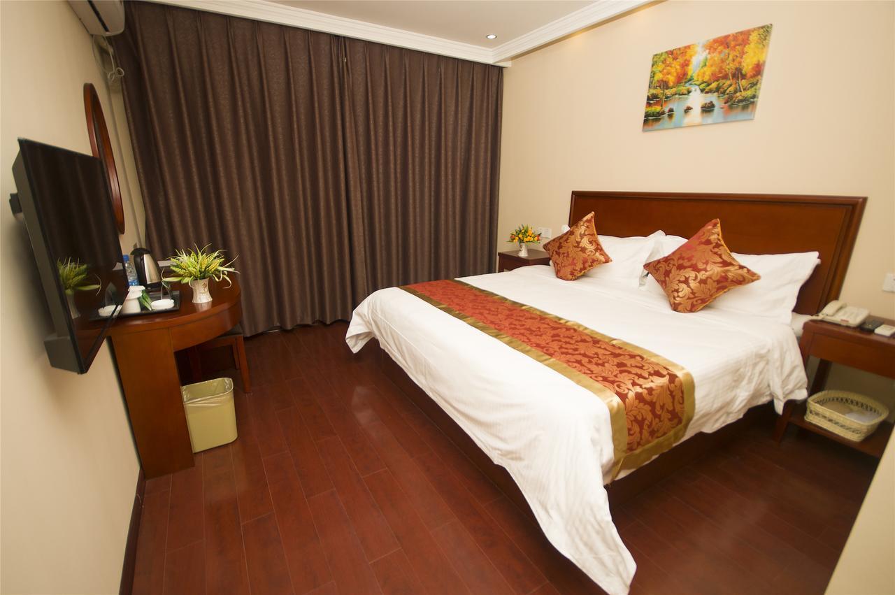 Greentree Inn Anhui Hefei High-Speed Railway South Station Baohe Avenue Government Business Hotel Esterno foto