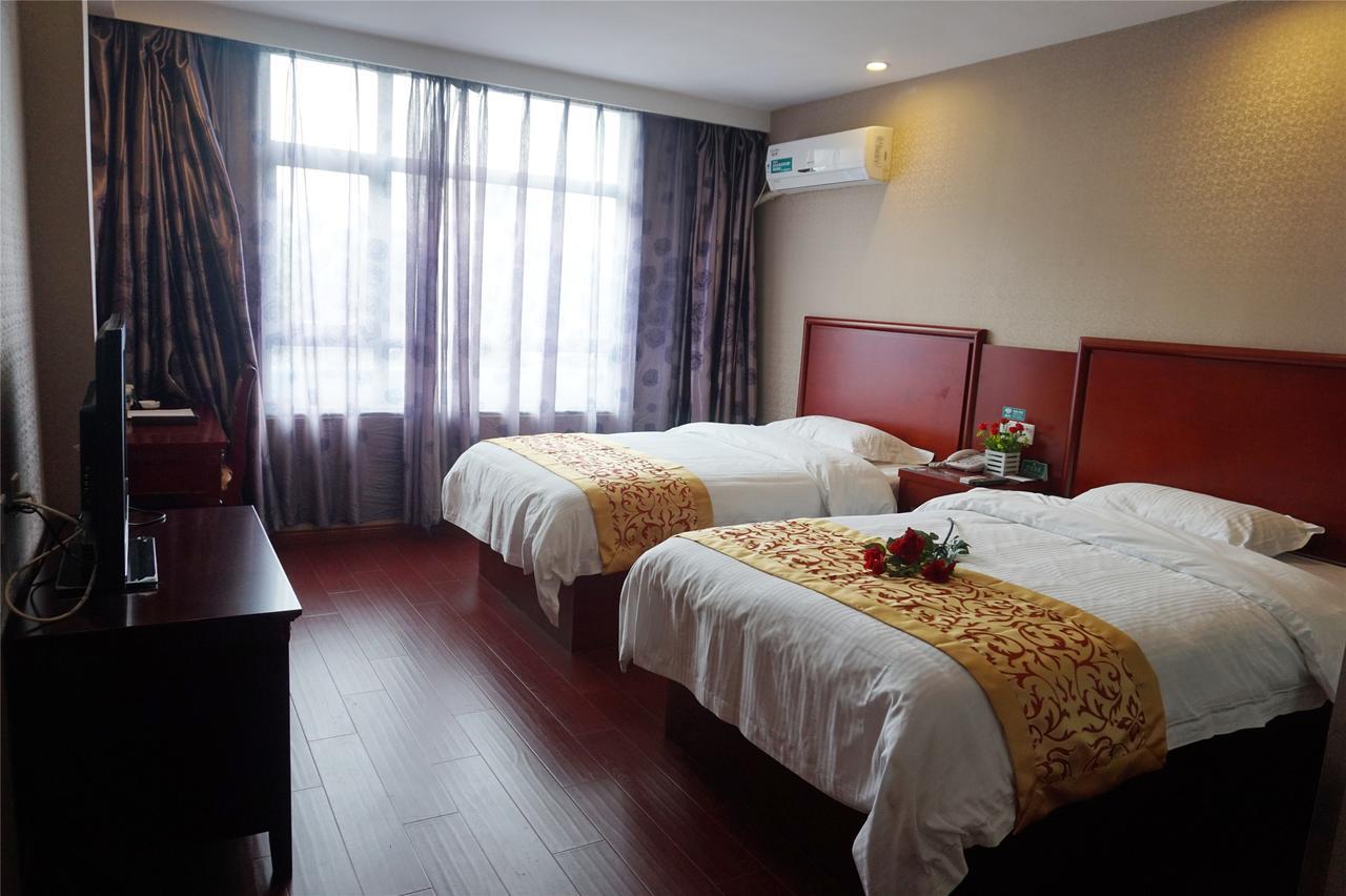 Greentree Inn Anhui Hefei High-Speed Railway South Station Baohe Avenue Government Business Hotel Esterno foto