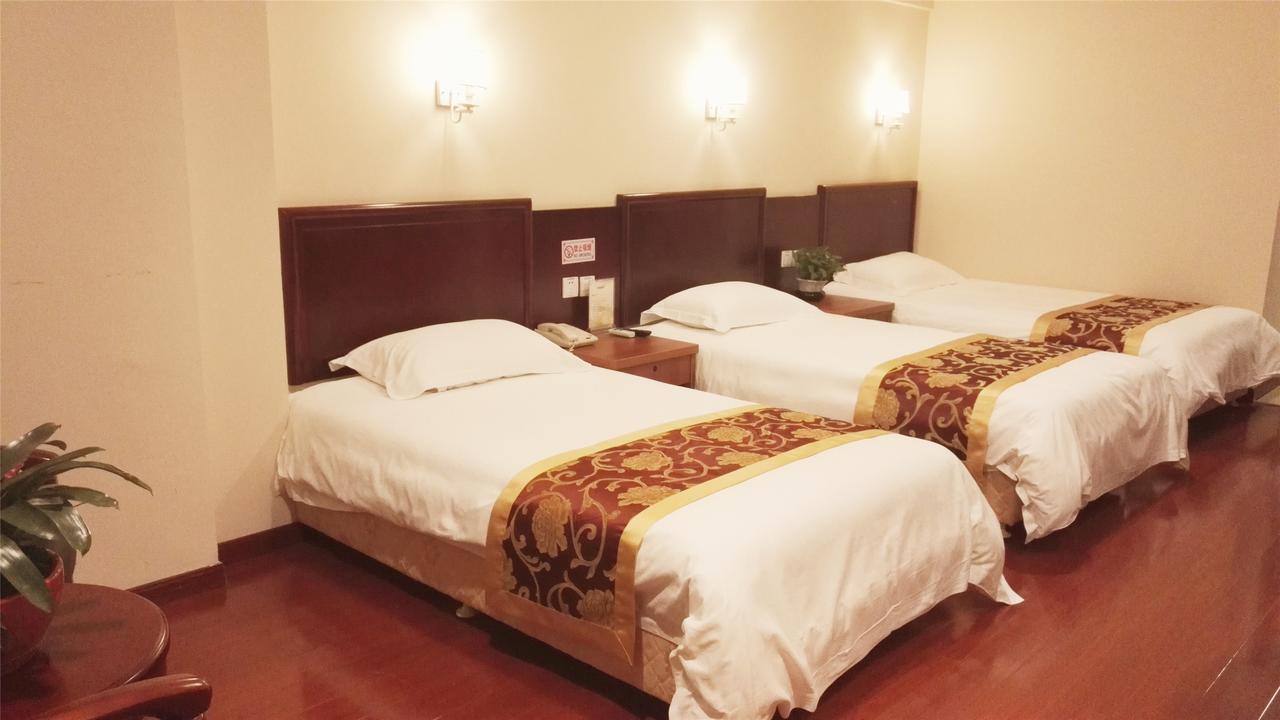 Greentree Inn Anhui Hefei High-Speed Railway South Station Baohe Avenue Government Business Hotel Esterno foto